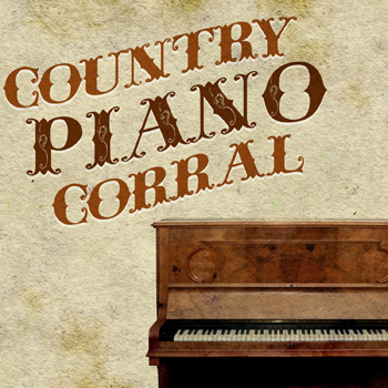 "Country Piano Corral" Digital Download Music Art