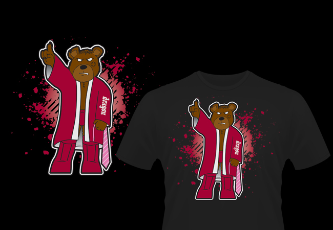 Daniel Bryan shirt design with teddy bear theme